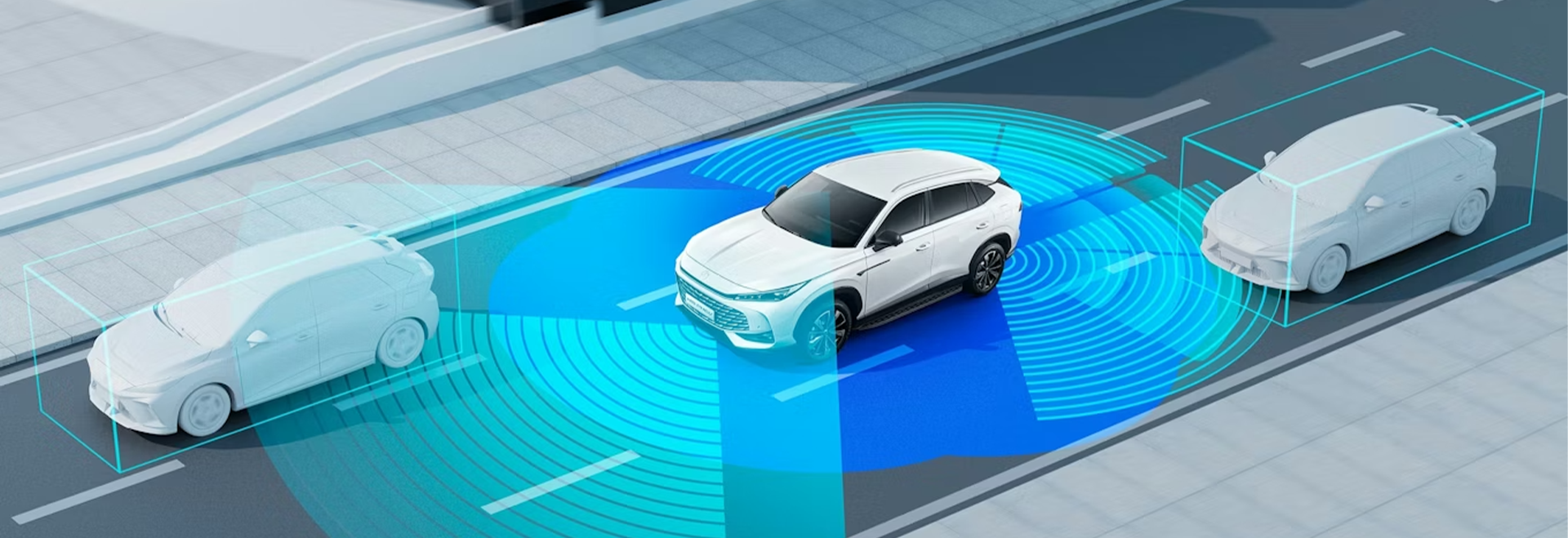 MG HS Hybrid+ Sicherheit mit MG Pilot und 7 Airbags